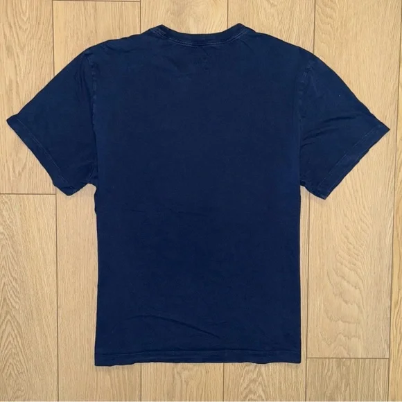 Nike Men’s Sportswear Club T-shirt Midnight Navy/White 2XL - Picture 6 of 8